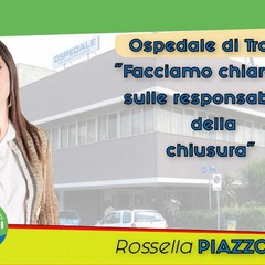Ospedale di Trani, Piazzolla: «Facciamo chiarezza sulle responsabilità della chiusura»