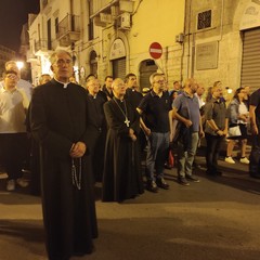 il simulacro della Madonna dei Miracoli al suo Santuario