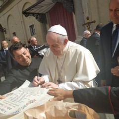 Benedetta la "Prima pietra" della nuova Aula Liturgica della chiesa Sacro Cuore di Gesù