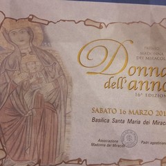 Alla dott.ssa Loreta Colasuonno il premio "Donna dell'Anno"