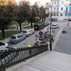 Illuminazione natalizia per Palazzo di Città e piazza Municipio