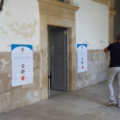 seggio per l'elezione del nuovo presidente della provincia Bat