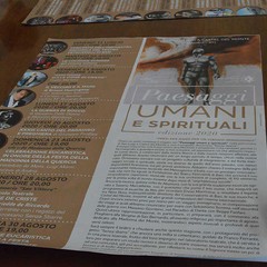 La conferenza stampa di presentazione dell'iniziativa: "Paesaggi umani e spirituali"