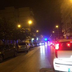 Incendio di una autovettura in via Barletta, arrivano i Vigili del fuoco