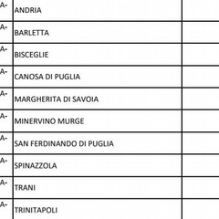 dati della Bat del Reddito di Cittadinanza