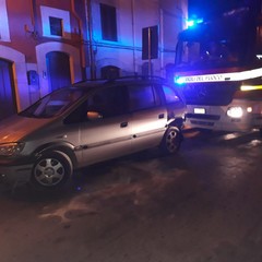 incidente stradale in via Porta Nuova