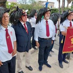 Manifestazione delle Fiamme Cremisi a Bisceglie