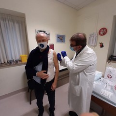 Vaccinazione del dottor Tommaso Di Renzo