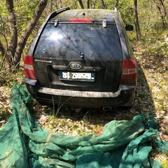 auto rubate ritrovate in contrada Castel del Monte