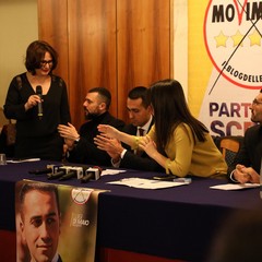 L'on. Luigi Di Maio (M5S) ad Andria