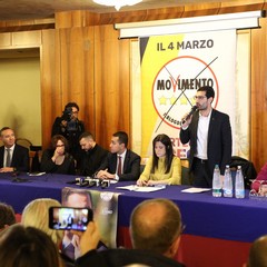 L'on. Luigi Di Maio (M5S) ad Andria