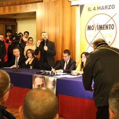 L'on. Luigi Di Maio (M5S) ad Andria