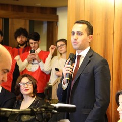 L'on. Luigi Di Maio (M5S) ad Andria