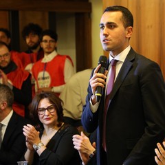 L'on. Luigi Di Maio (M5S) ad Andria