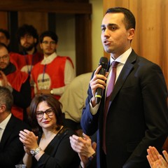 L'on. Luigi Di Maio (M5S) ad Andria