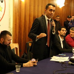 L'on. Luigi Di Maio (M5S) ad Andria
