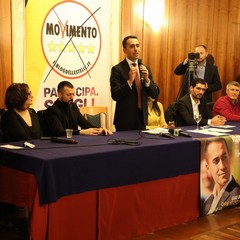 L'on. Luigi Di Maio (M5S) ad Andria