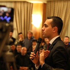 L'on. Luigi Di Maio (M5S) ad Andria