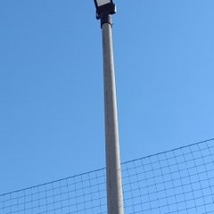 impianto di illuminazione per i campi sportivi della parrocchia San Riccardo