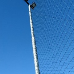 impianto di illuminazione per i campi sportivi della parrocchia San Riccardo