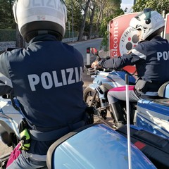 motociclisti Polizia di Stato