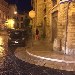 Intervento di sanificazione intorno a Palazzo Ducale e vie limitrofe