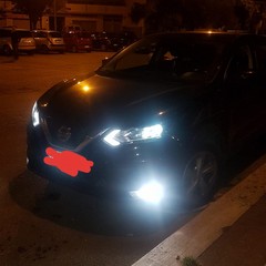 Tentativo di furto di una Nissan Qashqai