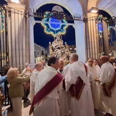 Processione della Madonna dei Miracoli dal suo Santuario alla chiesa Cattedrale