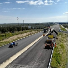 lavori sulla provinciale Andria Canosa di Puglia
