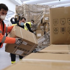 materiale sanitario contro la diffusione del coronavirus