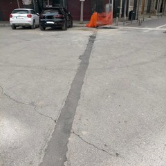 una fontana pubblica in piazza Marconi