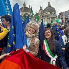 manifestazione a sostegno dell'Europa