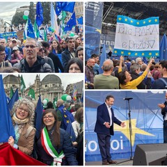 manifestazione a sostegno dell'Europa