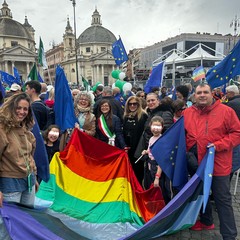 manifestazione a sostegno dell'Europa