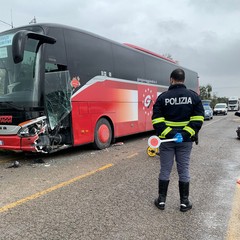 Incidente sulla ex sp 231 all'altezza di Montegrosso