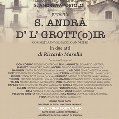 commedia in vernacolo "S. ANDRÀ D’ L’ GROTT(o)IR"