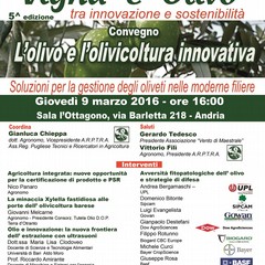 Andria marzo programma olivo