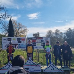Andria Bike podio Saccotelli a Formello