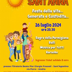 Festa di Sant'Anna alla parrocchia di Sant' Agostino