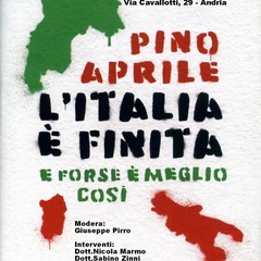 "L'Italia è finita" di Pino Aprile