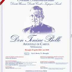Al dottor Pasquale Attimonelli il Premio internazionale “don Tonino Bello”