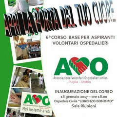 Corso Volontari Ospedalieri