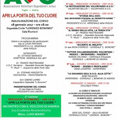 Corso Volontari Ospedalieri