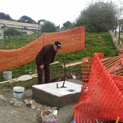 Base per la fontana del Maniero