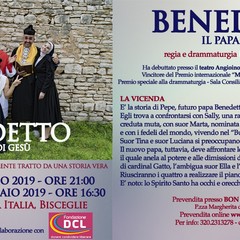 l'opera teatrale "Benedetto. Il papa di Gesù", della CompagniAurea