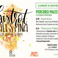 Bistrot Palestina novembre Locandina