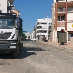 Chiusura di via Bisceglie