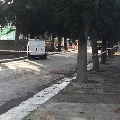 Ripristinata l'illuminazione pubblica interrotta al viale del Cimitero