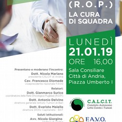 CALCIT La cura di squadra manifesto