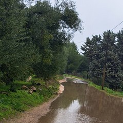 campagne allagate e piccoli smottamenti